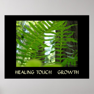 HEILENDER BERÜHRUNG Gesundheitswesen Kunst Geschen Poster