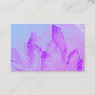 *~* heilender Energie-Massage-Yoga Reiki Kristall Visitenkarte