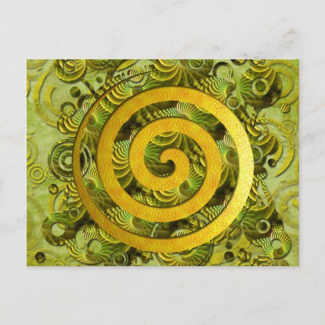 Heilender Power Postkarte (Vorderseite)