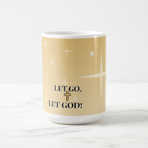 Heilendes Licht Lass Los Lass Gott Kreuz Kaffeetasse