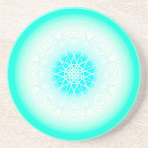 Heilendes Mandala Getränkeuntersetzer