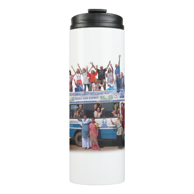 Heiler ohne Grenzen - Pondicherry 2018 Thermosbecher (Vorderseite)