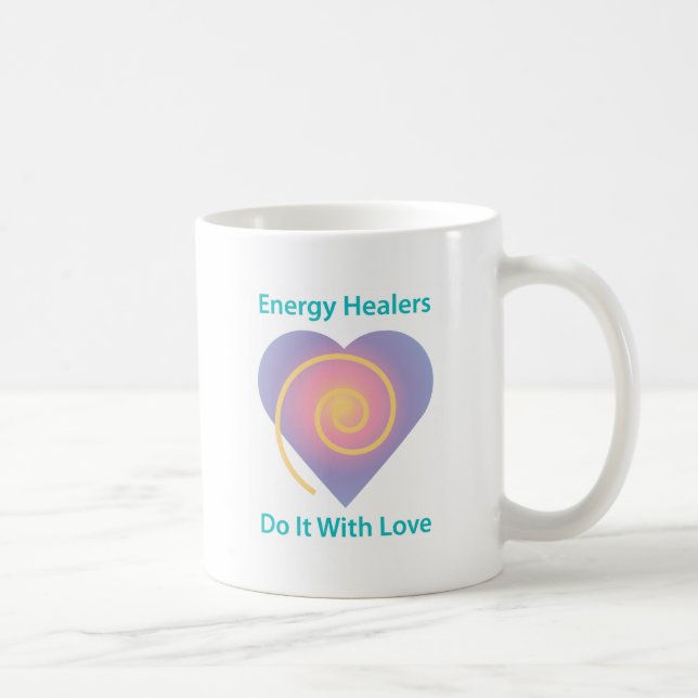 Heiler tun es mit Liebe Kaffeetasse (Rechts)