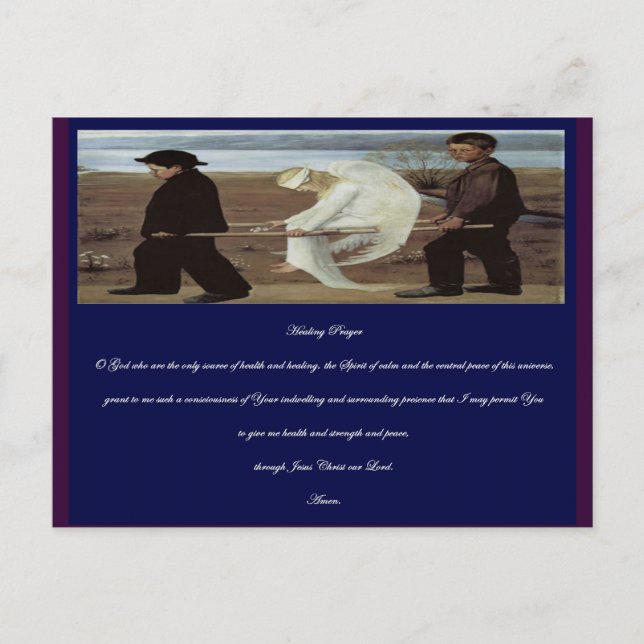 Heilgebet Postkarte (Vorderseite)