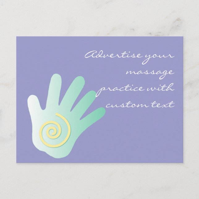 HeilHand Postkarte (Vorderseite)