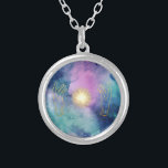 *~* HeilHände Universe kosmische Sterne Licht Versilberte Kette<br><div class="desc">(Suche nach AP40 für ähnliche Designs ) Silver Necklace / Pendant - JEWELRY WITH INTENTION (r) Popular Energy Enhanced Esoteric MINIMAL HEALING ENERGY MYSTICAL design: GOLD STAR BURSTS HEALING ENERGY BALL und zwei vertikale GOLD HÄNDS Line zeichnend für die Arbeit von HEALERS, die ihre HANDS verwenden für DIE GESUNDHEIT. Es...</div>