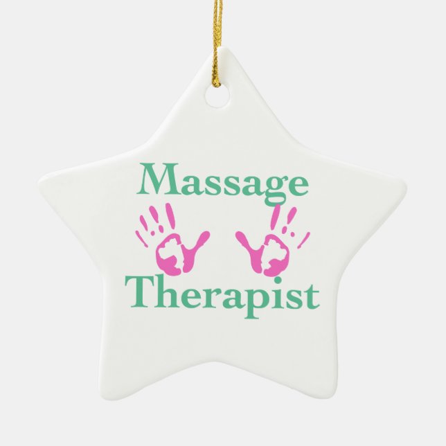 Heilhandschmuck Keramikornament (Vorne)