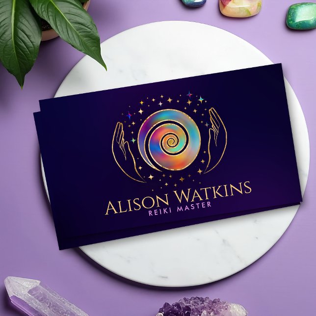 Heilhandschuhe Energiespirale Visitenkarte (Von Creator hochgeladen)