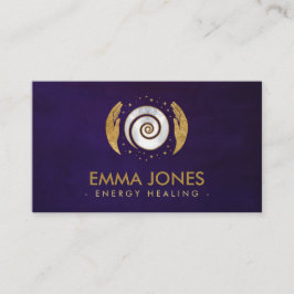 Heilhandschuhe - "Energy Healing Business Card" Visitenkarte