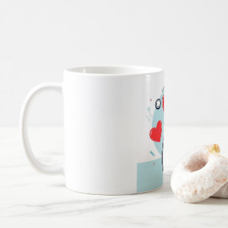 Heilhandschuhe, Gekümmert Herzen - Krankenpflege u Kaffeetasse