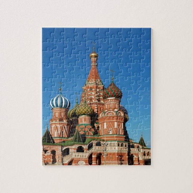 Heilig-Basilikum-Kathedralen-Platz-Moskau-Russe (Vertikal)