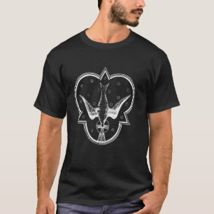 Heilig-Geist-Taube Feuerzungen Flamme Katholische T-Shirt
