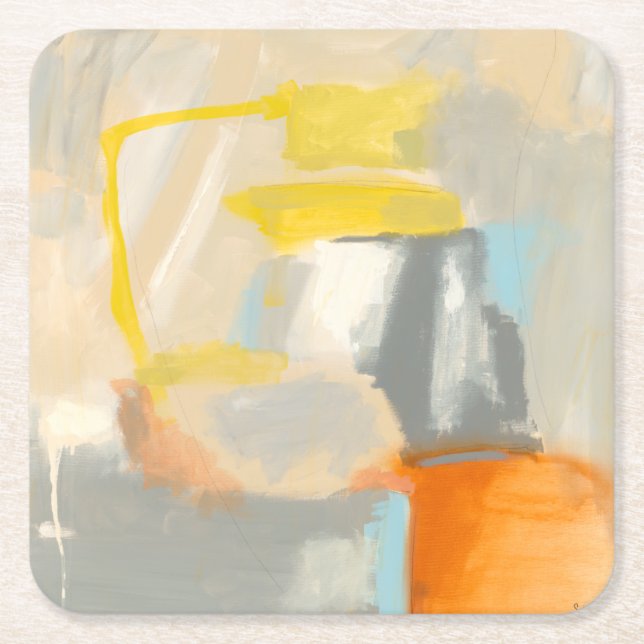 Heilig I Rechteckiger Pappuntersetzer (Vorderseite)