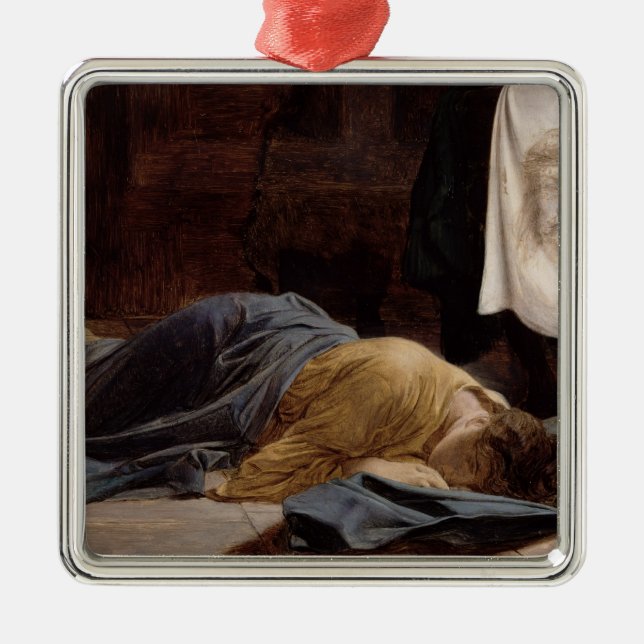 Heilig-Veronica Ornament Aus Metall (Vorne)