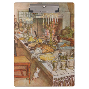 Heiligabend Carl Larsson 1904 Klemmbrett