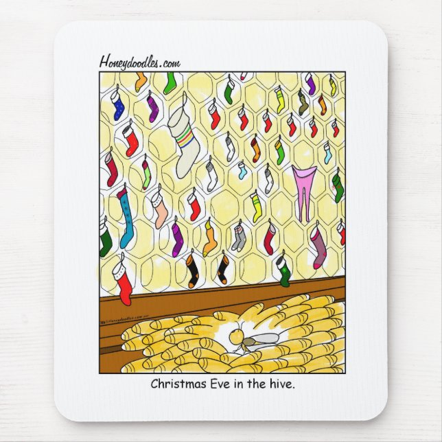 Heiligabend in der Blüte (Farbe) - Mousepad (Vorne)