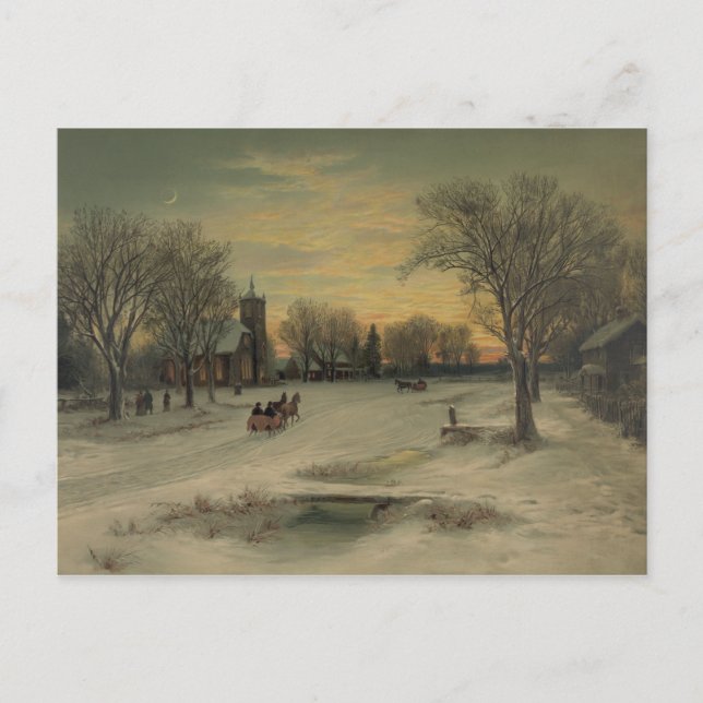 Heiligabend - Postkarte Nr. 2 (Vorderseite)