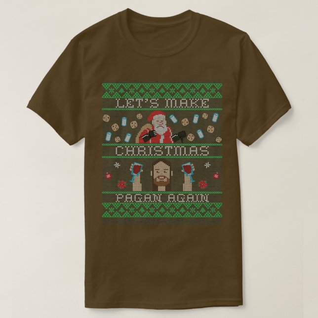 Heiligabend  T-Shirt (Design vorne)