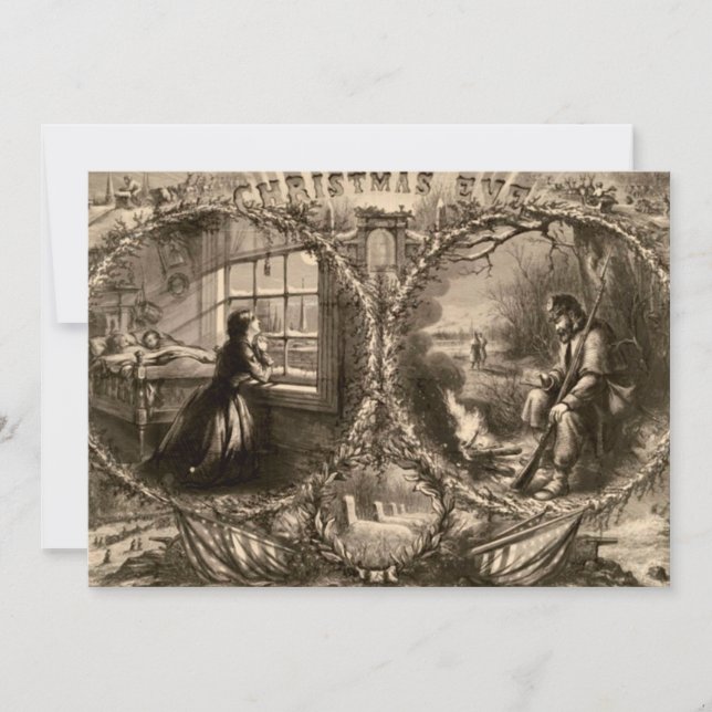 Heiligabend - Thomas Nast 1863 (Vorderseite)