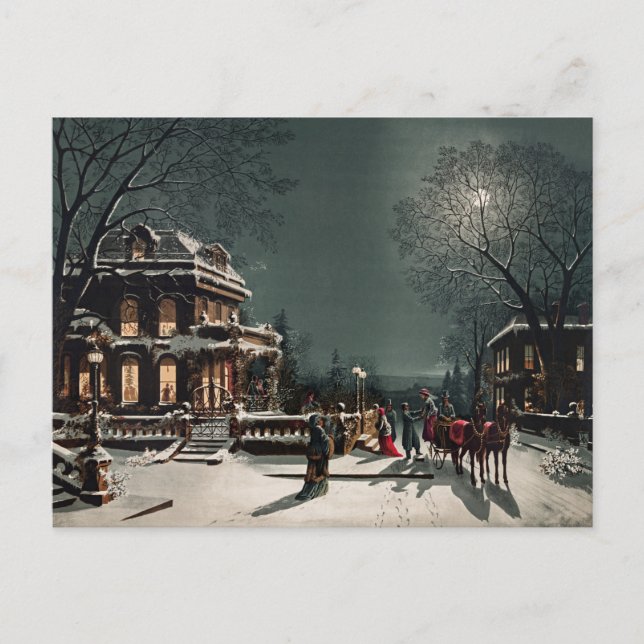 Heiligabend von Joseph Hoover und Sons Postkarte (Vorderseite)