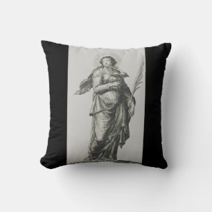 Heilige Agatha von Sizilien Kissen