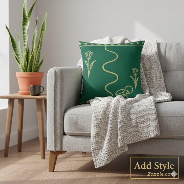 Heilige ägyptische Symbole Abstrakte Kunst Kissen (Von Creator hochgeladen)