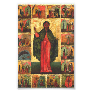 Heilige Anastasia die Befreierin Byzantinische Kun Fotodruck