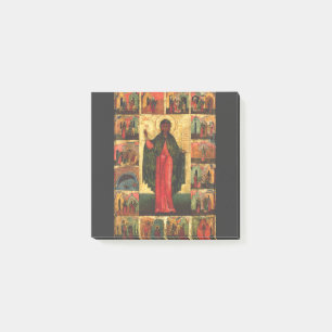 Heilige Anastasia die Befreierin Byzantinische Kun Post-it Klebezettel