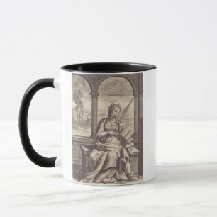 Heilige Anastasia die Befreierin Schwarz-Weiß-Kuns Tasse