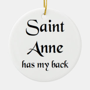 heilige Anna Keramik Ornament