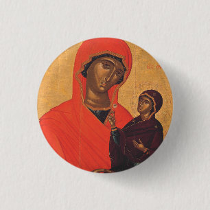 Heilige Anna mit der Jungfrau Maria Button