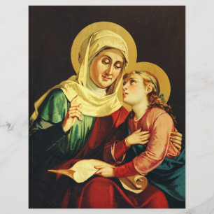 Heilige Anna und Jungfrau Maria Flyer