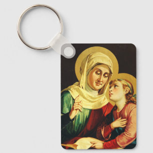 Heilige Anna und Jungfrau Maria Schlüsselanhänger