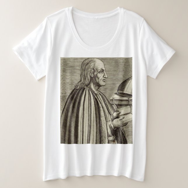 Heilige Anselm von Canterbury Doktor der Kirche Große Größe T-Shirt (Design vorne)