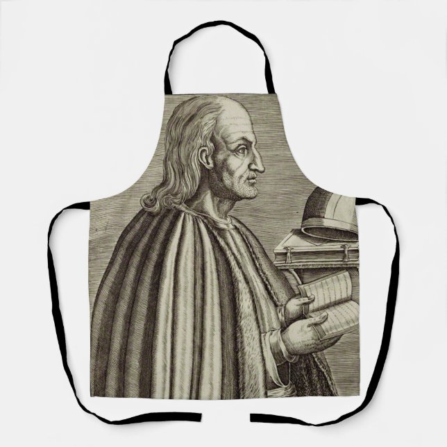 Heilige Anselm von Canterbury Doktor der Kirche Schürze (Vorderseite)