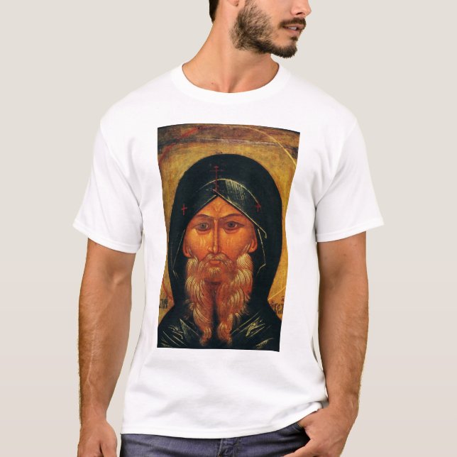 Heilige Anthony der Wüste T-Shirt (Vorderseite)