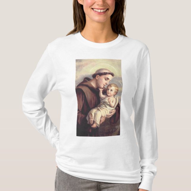 Heilige Anthony von Padua T-Shirt (Vorderseite)