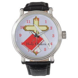 Heilige Aufträge Religiöse Bibel Heiliges Kreuz De Armbanduhr