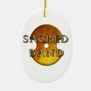 Heilige Band-Logo-Verzierung Keramik Ornament