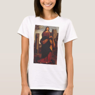Heilige Barbara Heilige Ikone Grafik Kunst T-Shirt
