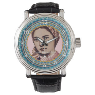 Heilige Bernadette beschütze mich Armbanduhr