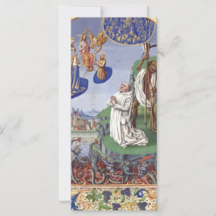 Heilige Bernhard von Clairvaux mittelalterliche Il