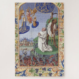 Heilige Bernhard von Clairvaux mittelalterliche Il