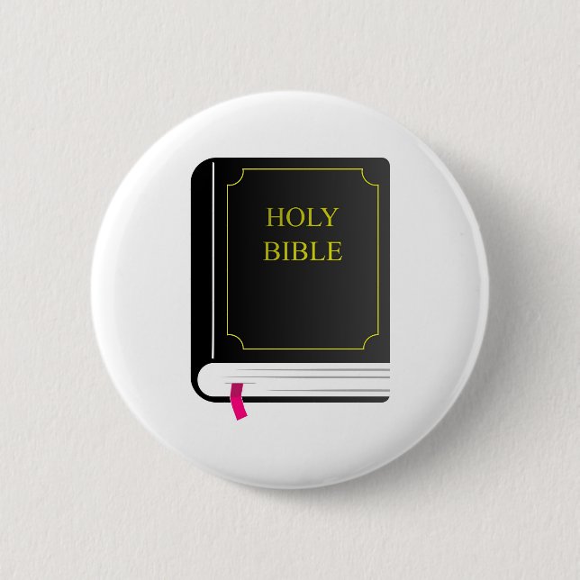 Heilige Bibel Button (Vorderseite)
