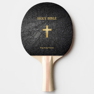 Heilige Bibel-Klingeln Pong Paddel Tischtennis Schläger