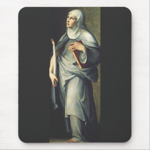 Heilige Birgitta von Schweden Mousepad