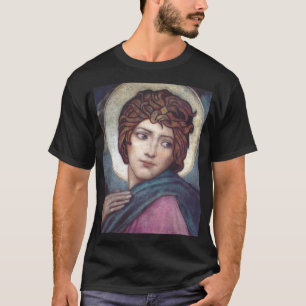 Heilige Brigid von Kildare Heilige keltische Kunst T-Shirt