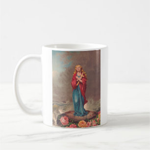 Heilige Christina von Bolsena Patronin der Seeleut Kaffeetasse