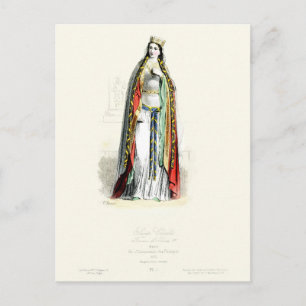 Heilige Clotilde Postkarte