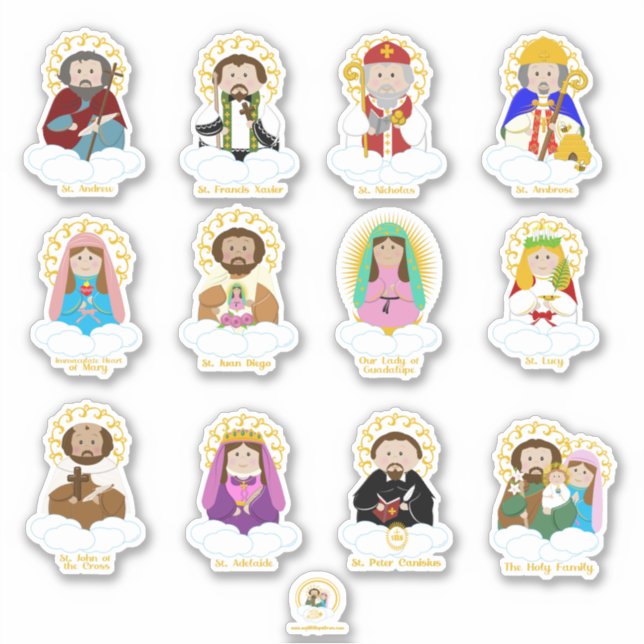 Heilige des Erwachens Aufkleber (Vorderseite)